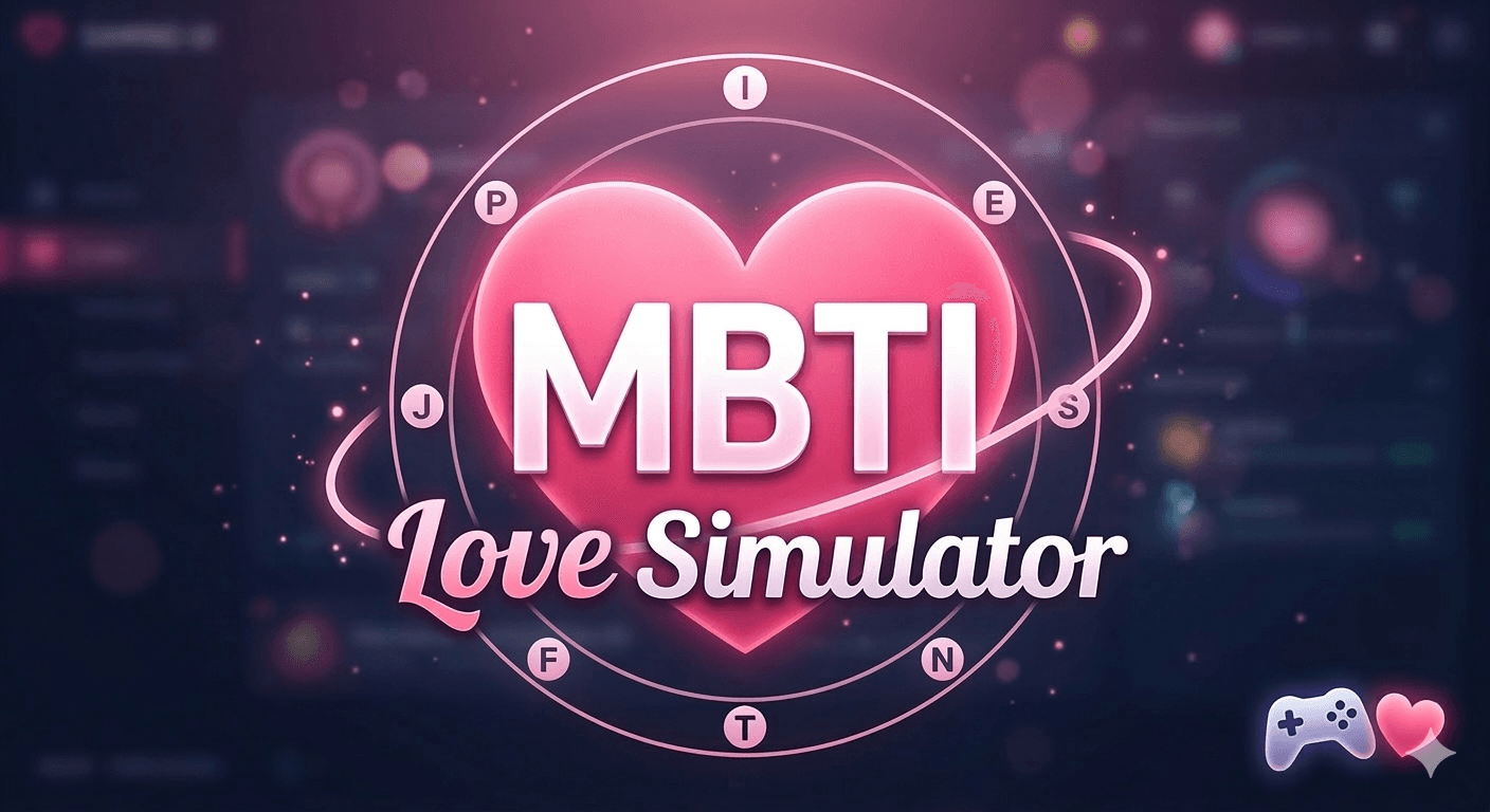 MBTI 연애 시뮬레이션 — 16가지 MBTI 캐릭터로 즐기는 연애 시뮬레이션. 궁합, 대사, 시나리오를 확인해보세요